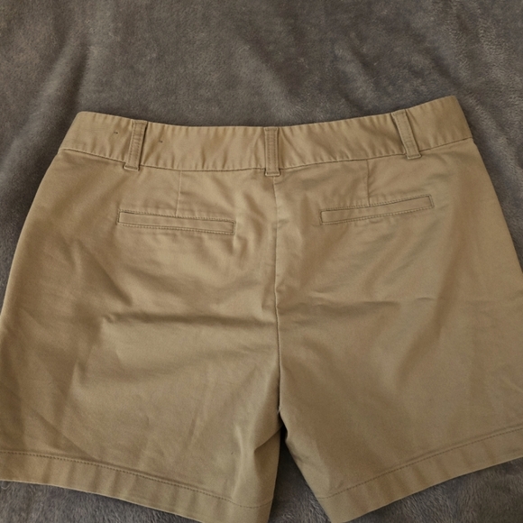 Ann Taylor Signature Women's  Brown Shorts W Front & Back Pockets! Size 10 - Picture 3 of 4